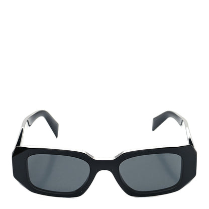Prada Acetate Symbole Sunglasses SPR 17W Black 2 of 6