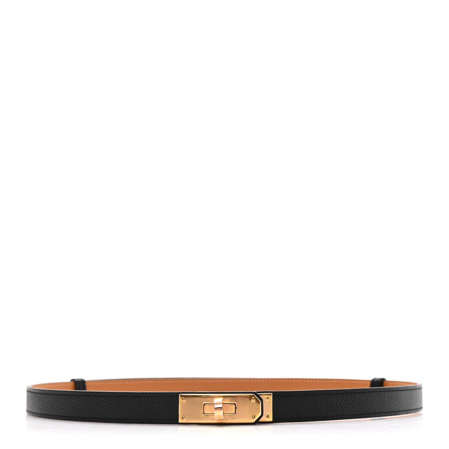 Hermes Epsom Kelly Belt Black 1 of 3