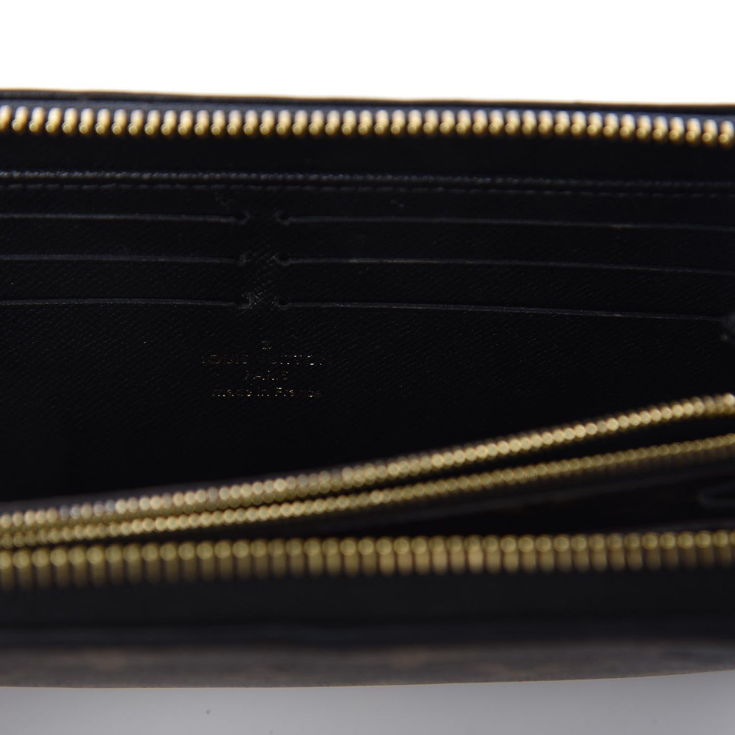 Monogram Zippy Retiro Wallet Black