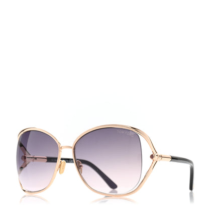 Tom Ford Metal Marta Sunglasses TF1091 Gold 1 of 8
