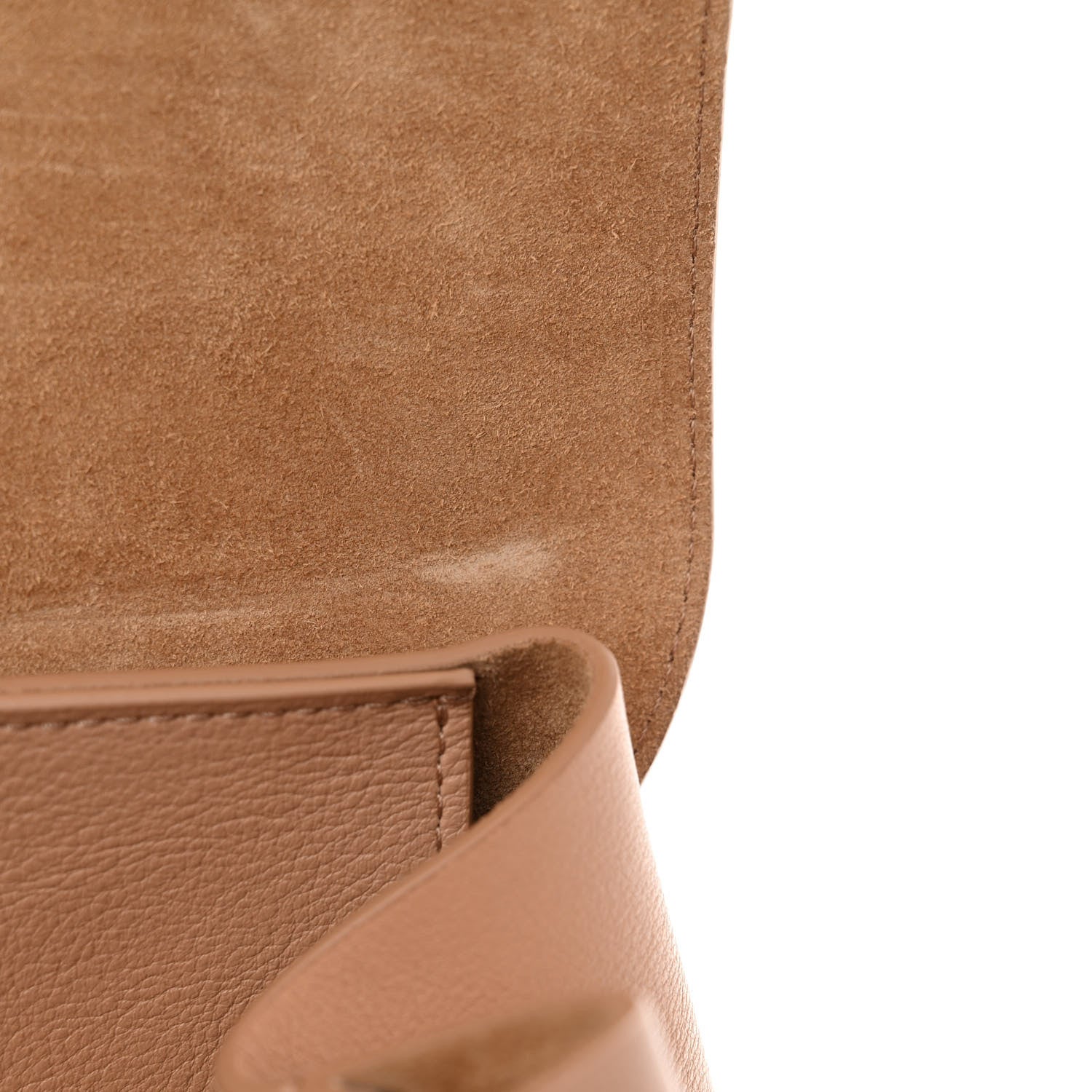 Mansur Gavriel Calfskin Soft Lady Bag Biscotto 10 of 11