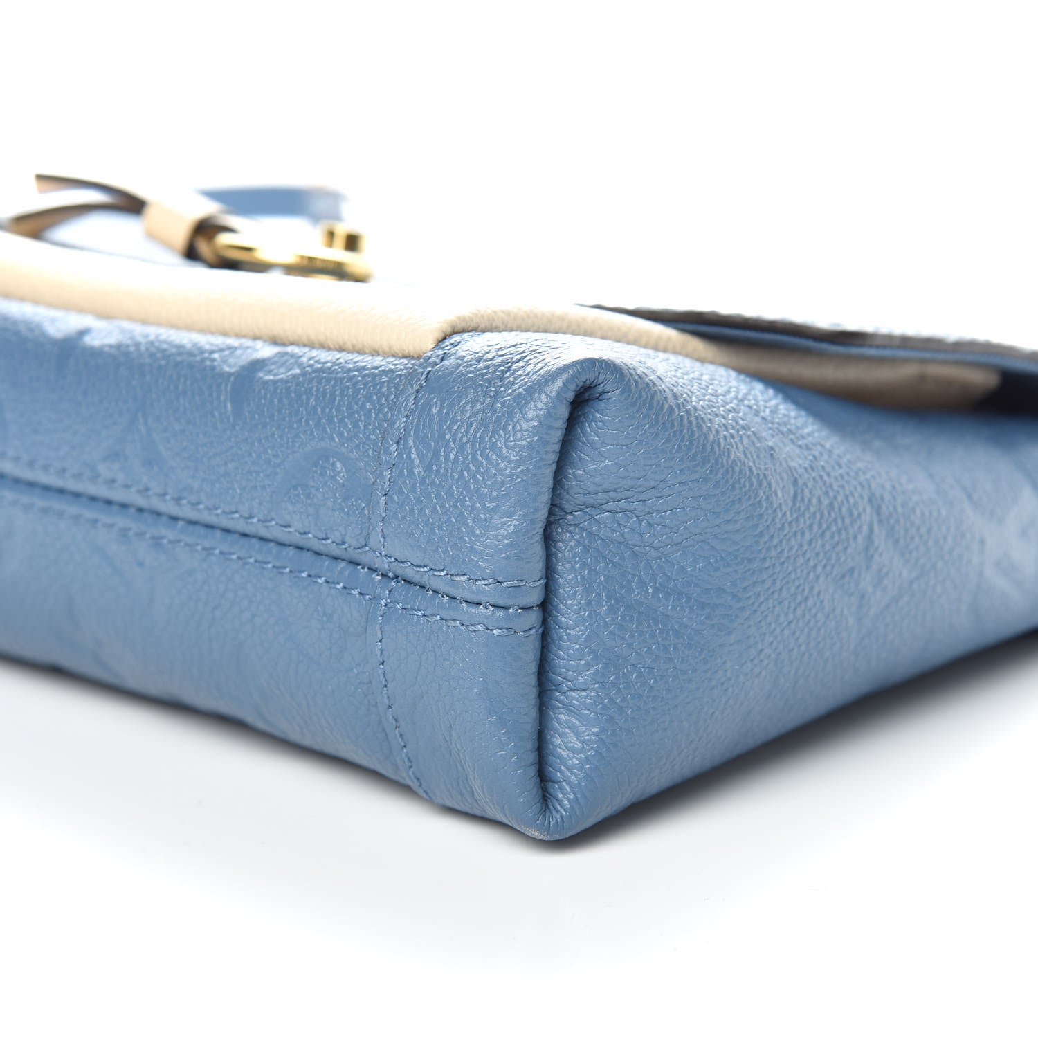 Louis Vuitton Empreinte Blanche BB Denim Creme 6 of 9
