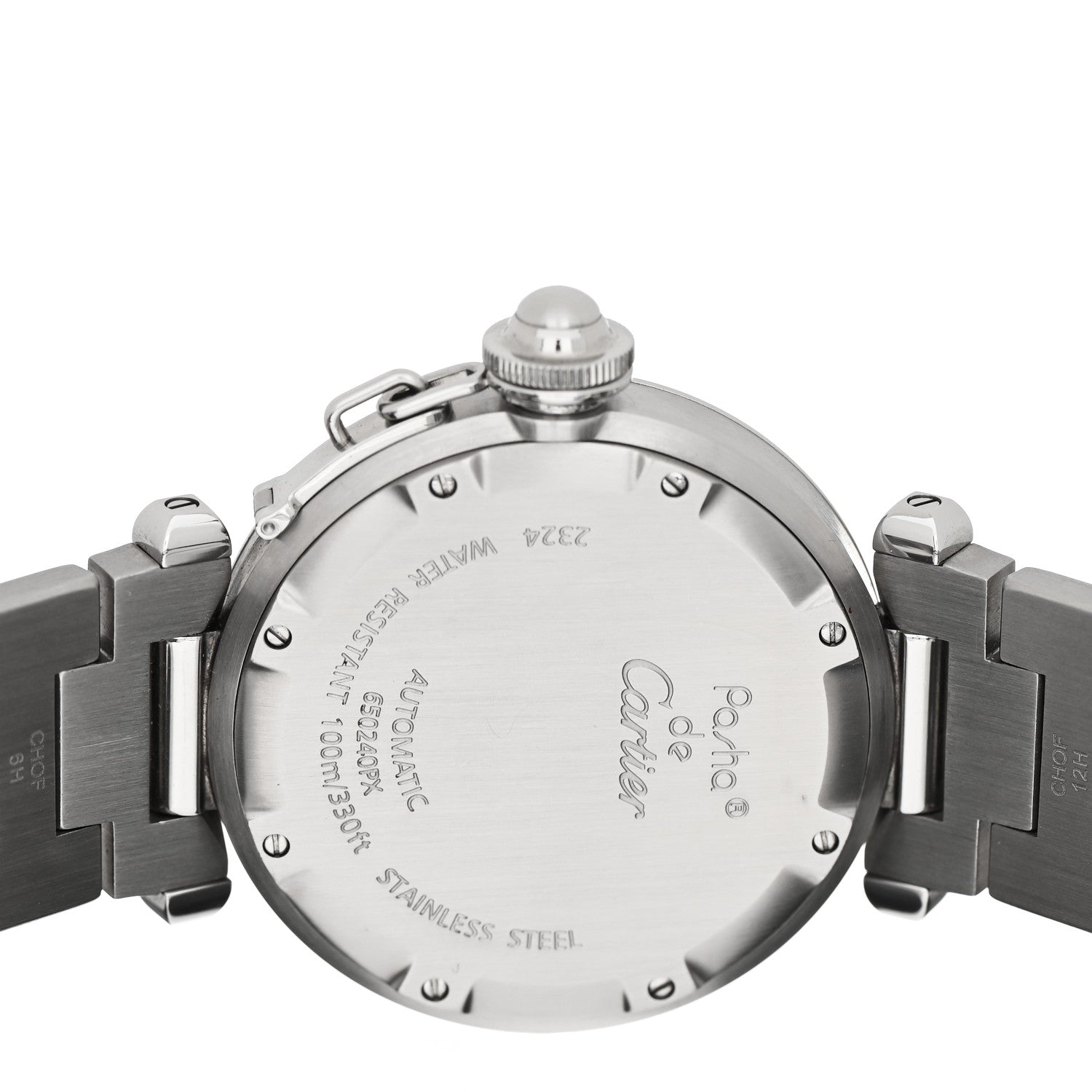 Cartier Stainless Steel 35mm Pasha C Automatic Watch 4 of 5