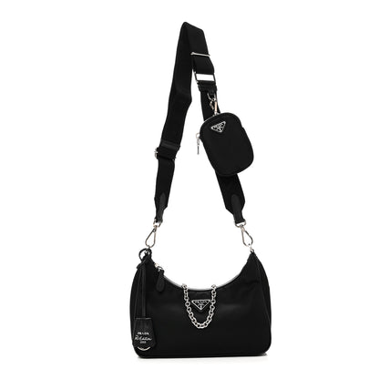 Prada Nylon Re-Edition 2005 Shoulder Bag Black 1 of 9