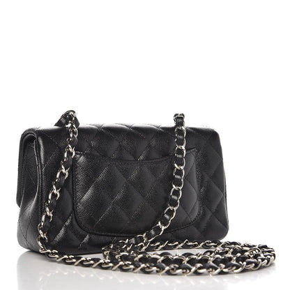 Chanel Caviar Quilted Mini Rectangular Flap Black 4 of 7