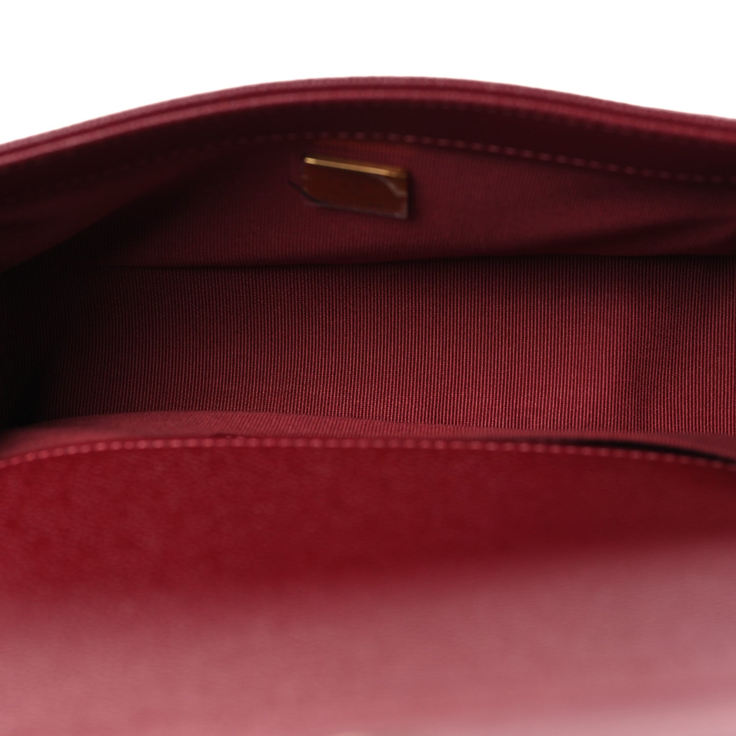 Chanel Caviar Quilted Small Boy Flap Burgundy 5 of 10