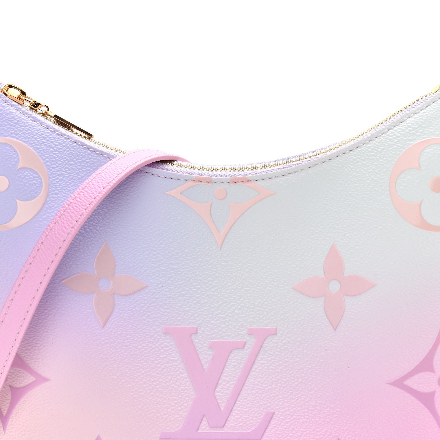 Louis Vuitton Monogram Giant Spring In The City Marshmallow Hobo PM Sunrise Pastel 7 of 9