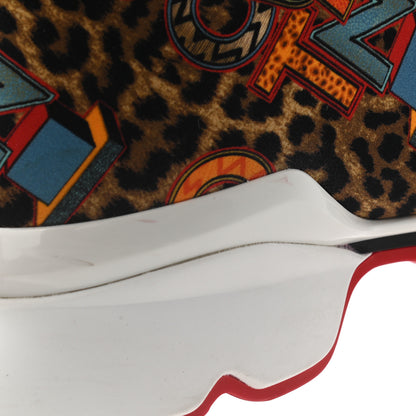 Christian Louboutin Neoprene Space Run Loubileo Donna Flat Sneakers 40 Multi 8 of 10