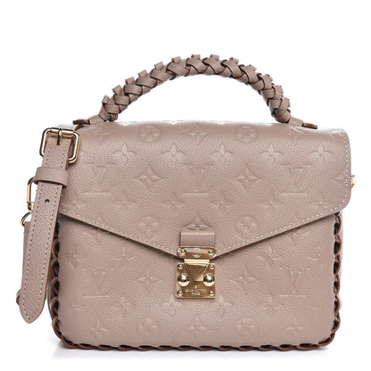 Louis Vuitton Empreinte Braided Pochette Metis Vison 1 of 8