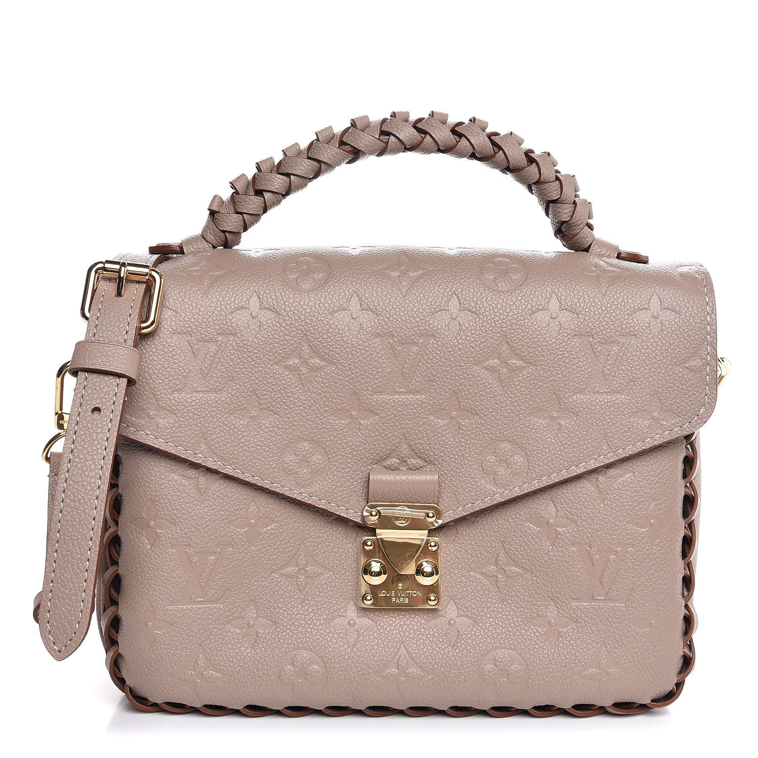 Louis Vuitton Empreinte Braided Pochette Metis Vison 1 of 10