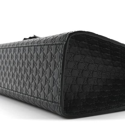 Gucci Microguccissima Medium Emily Chain Shoulder Bag Black 10 of 10