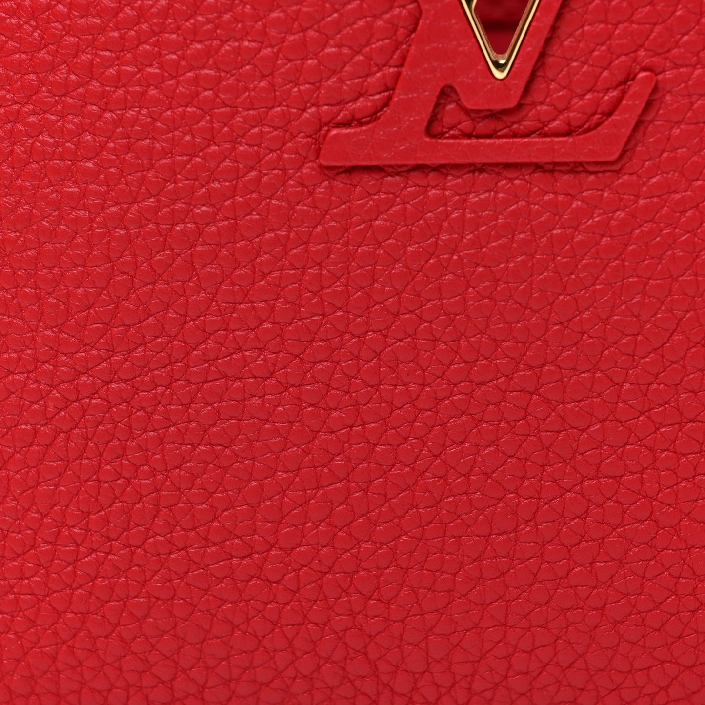 Taurillon Mini Capucines Scarlet