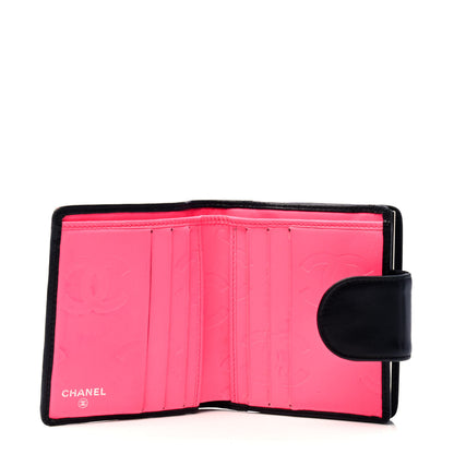 Chanel Calfskin Quilted Cambon Bi-Fold Wallet Black 3 of 6