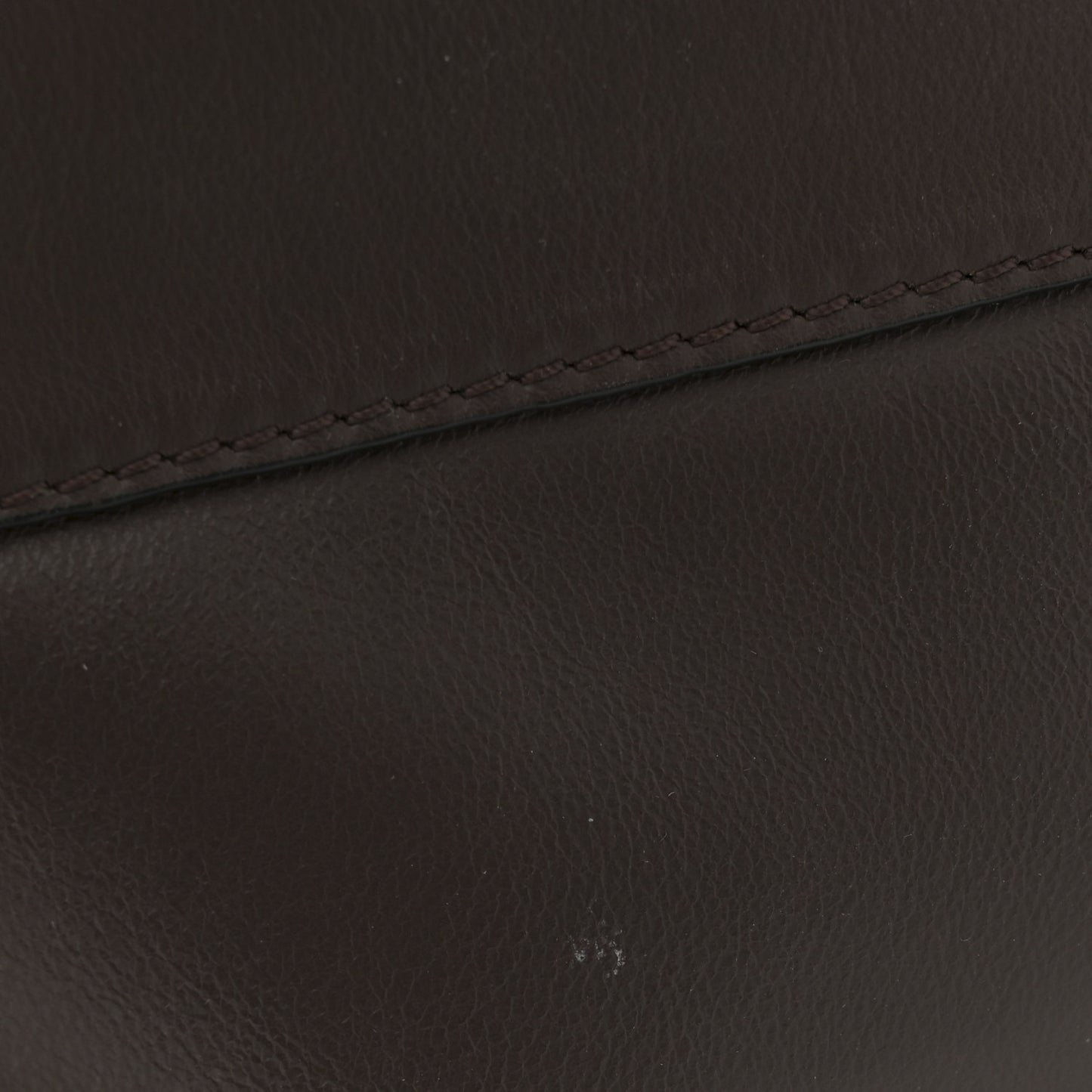 Nappa Medium Flamenco Knot Bag Chocolate