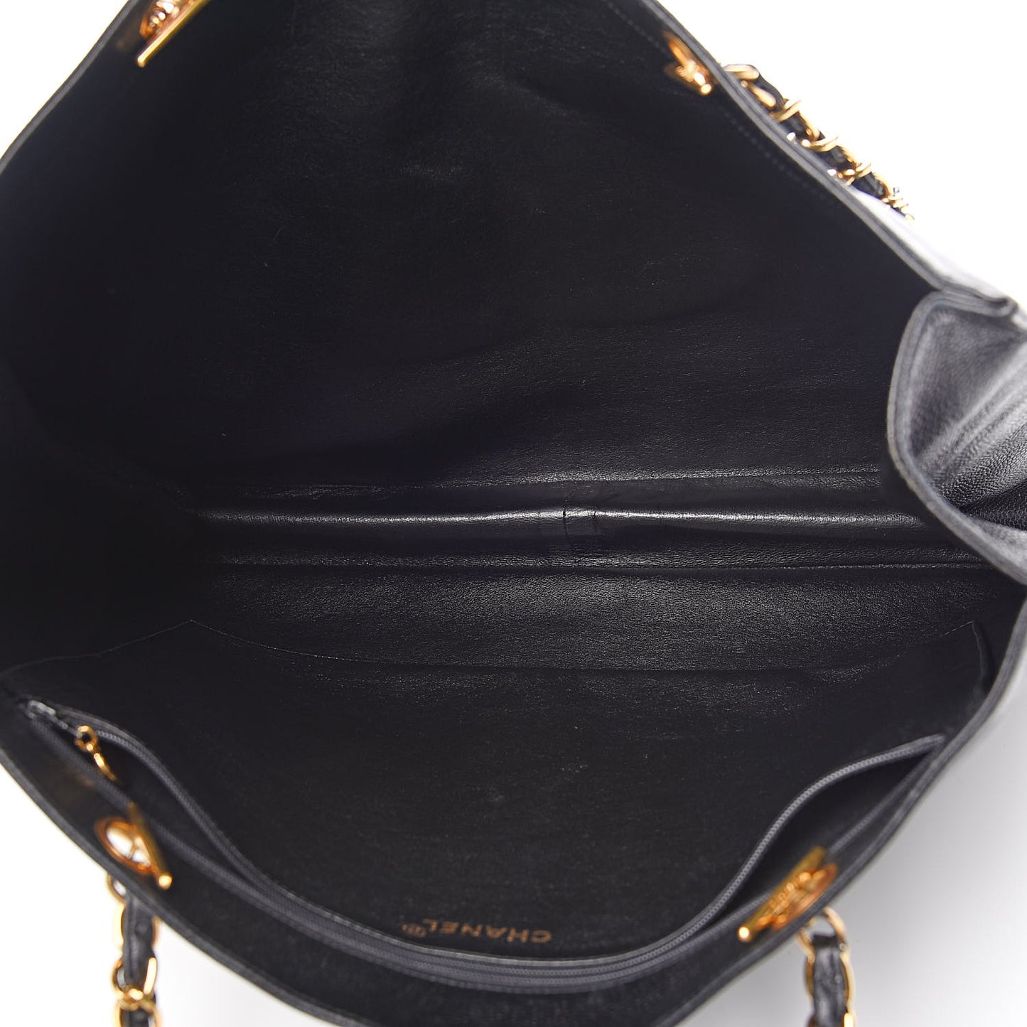 Caviar CC Shoulder Bag Black