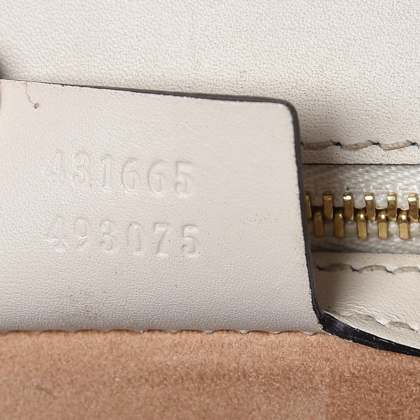 Calfskin Web Medium Sylvie Top Handle Bag White