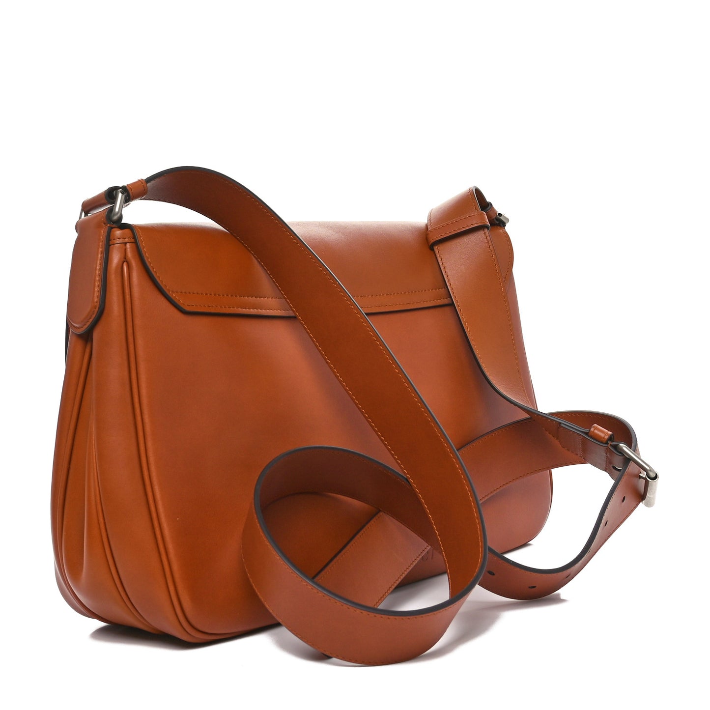 Calfskin Dionysus Messenger Bag Brown