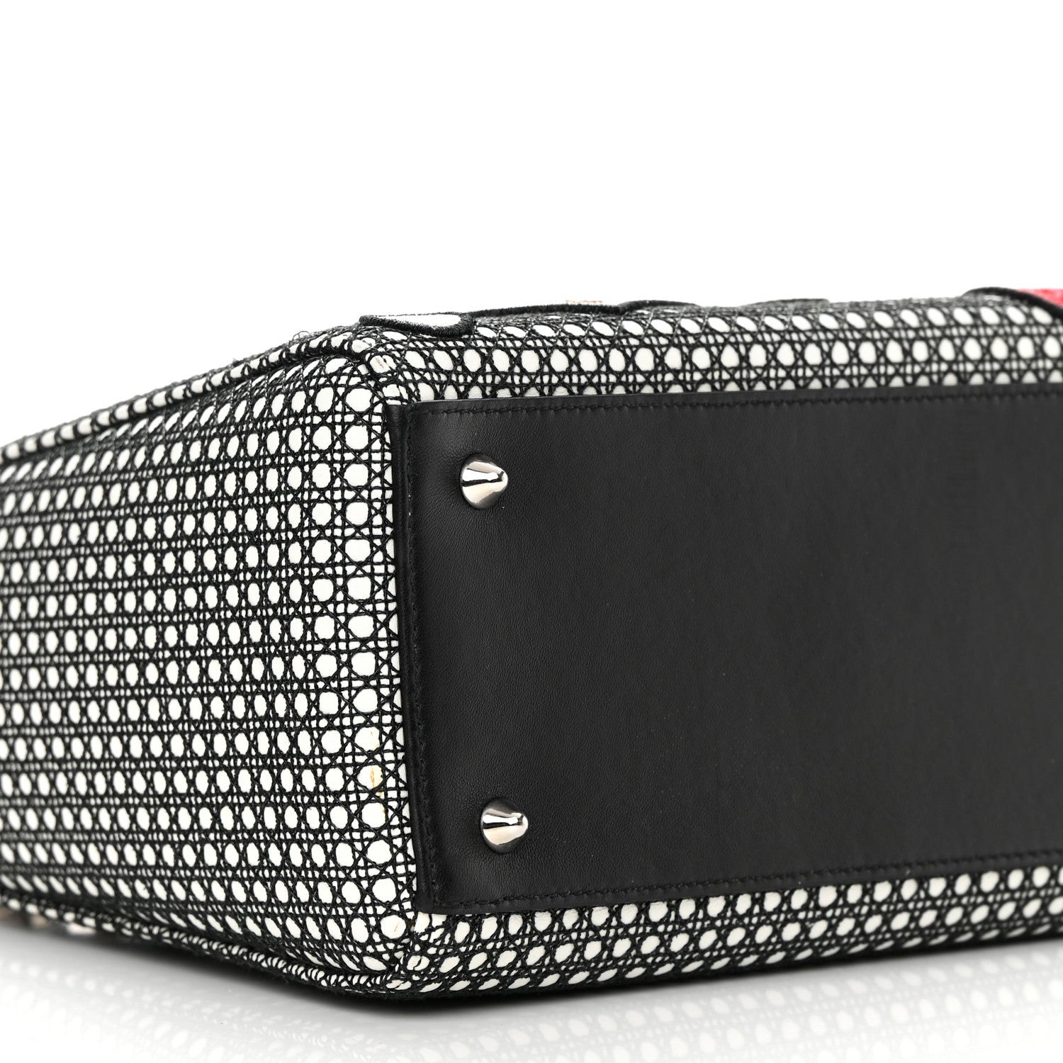Christian Dior Micro-Cannage Smooth Calfskin Medium Lucky Badges Lady Dior Multicolor 9 of 13