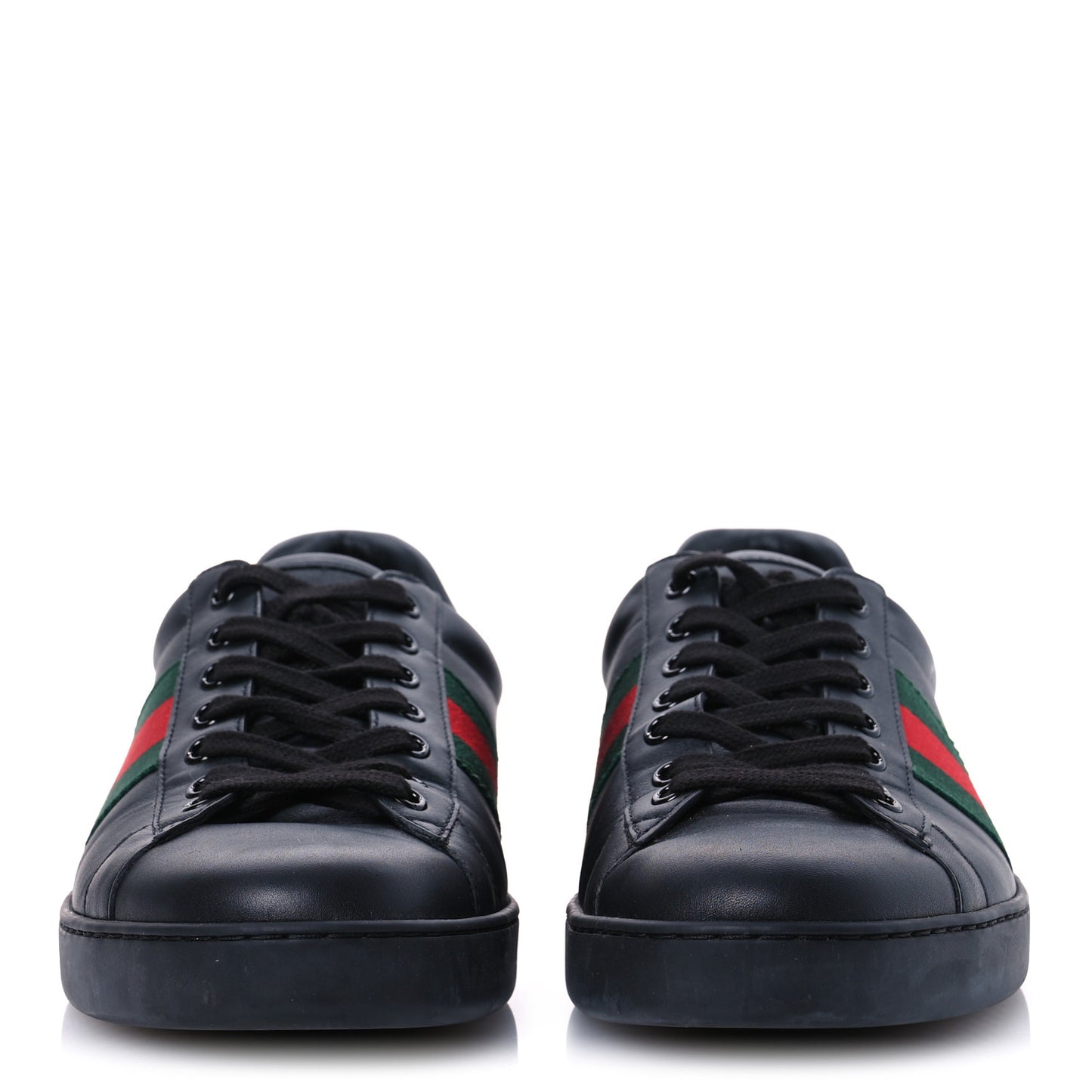Miro Soft Calfskin Ayers Web Mens Ace Sneakers 10.5 Black Rosso