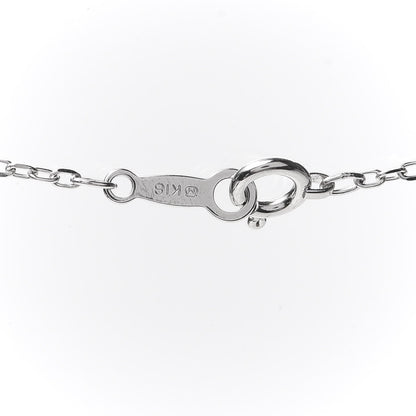 Mikimoto 18K White Gold Diamond Akoya Pearl 6.5mm Drop Pendant Necklace 5 of 5