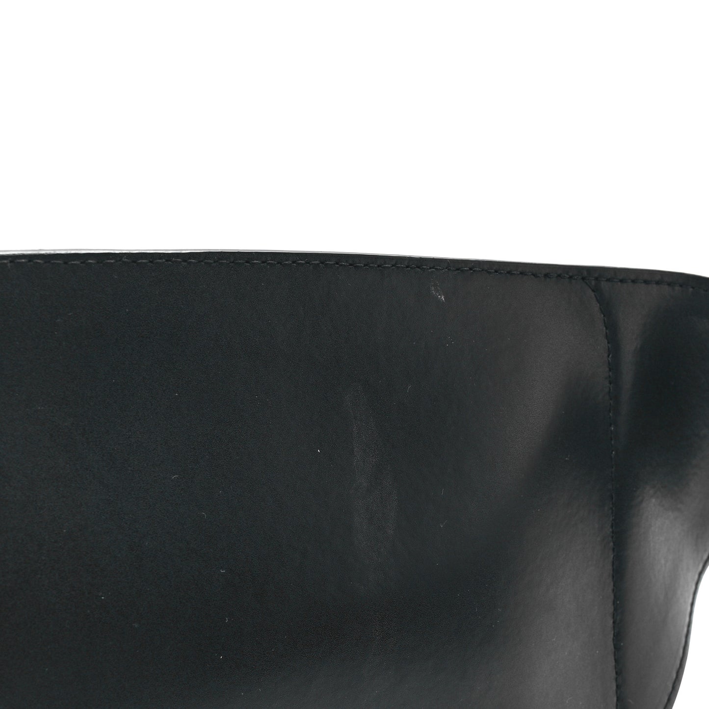 Calfskin VLTN Belt Bag Black White