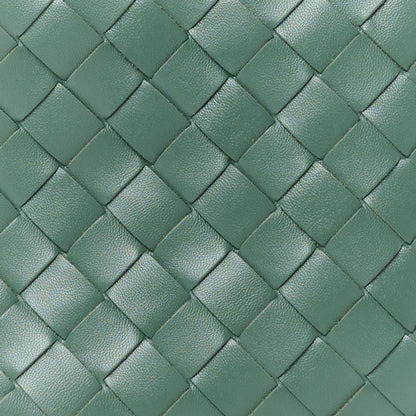 Bottega Veneta Calfskin Nappa Intrecciato Mini Wallace Aloe 17 of 21