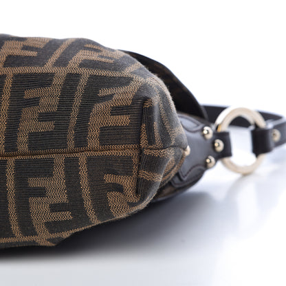 Fendi Zucca Small Chef Shoulder Bag Tobacco 9 of 11