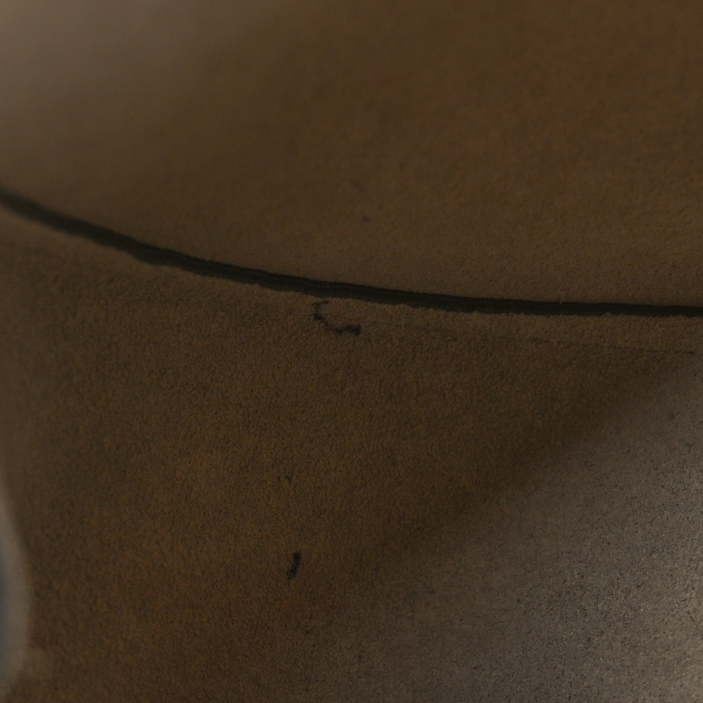 Grained Lambskin Mini Drew Shoulder Bag Caramel