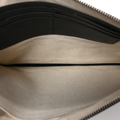 Gucci GG Supreme Monogram Wolf Zip Wristlet Pouch Beige 5 of 7