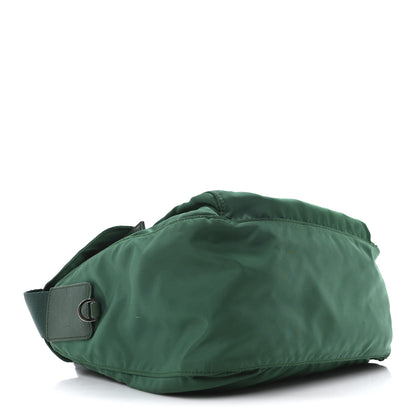 Prada Nylon Vela Saffiano Messenger Bag Oleandro 4 of 9