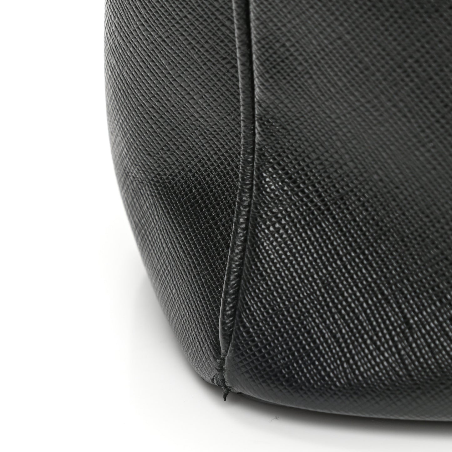 Saffiano Large Galleria Double Zip Tote Black
