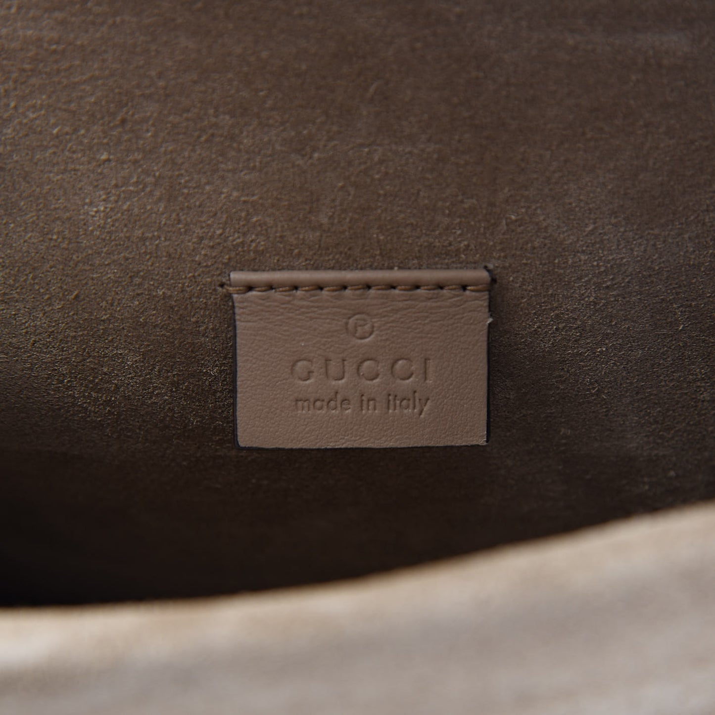 GG Supreme Monogram Mini Dionysus Shoulder Bag Taupe