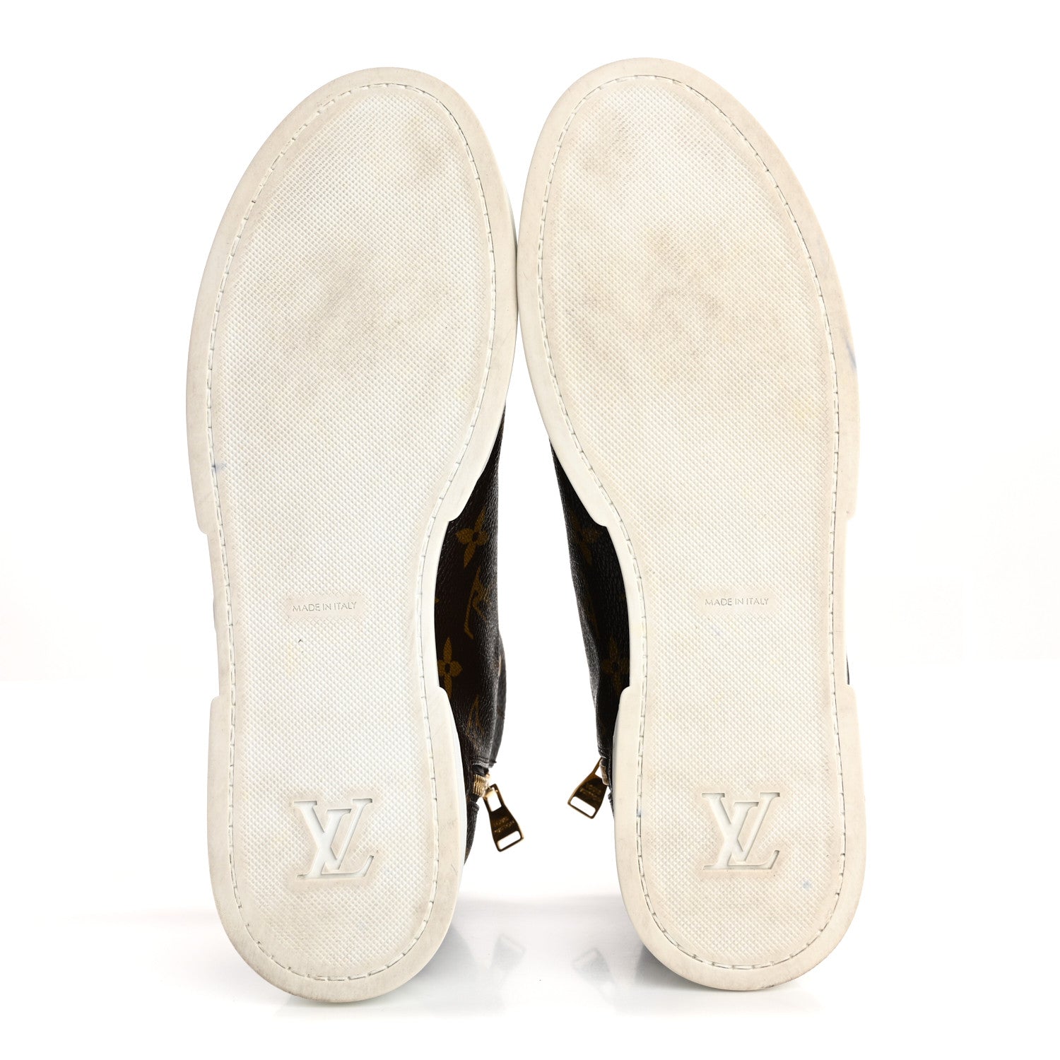 Louis Vuitton Calfskin Monogram World Tour Sneaker Boot 38.5 6 of 17