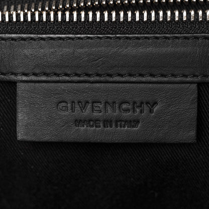 Givenchy Calfskin Obsedia Chain Clutch Black Red 5 of 10