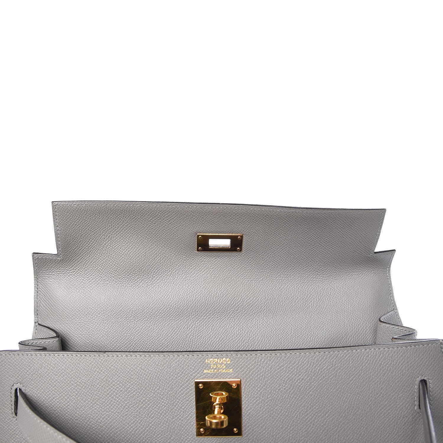 Hermes Epsom Kelly Sellier 32 Gris Mouette 39 of 47
