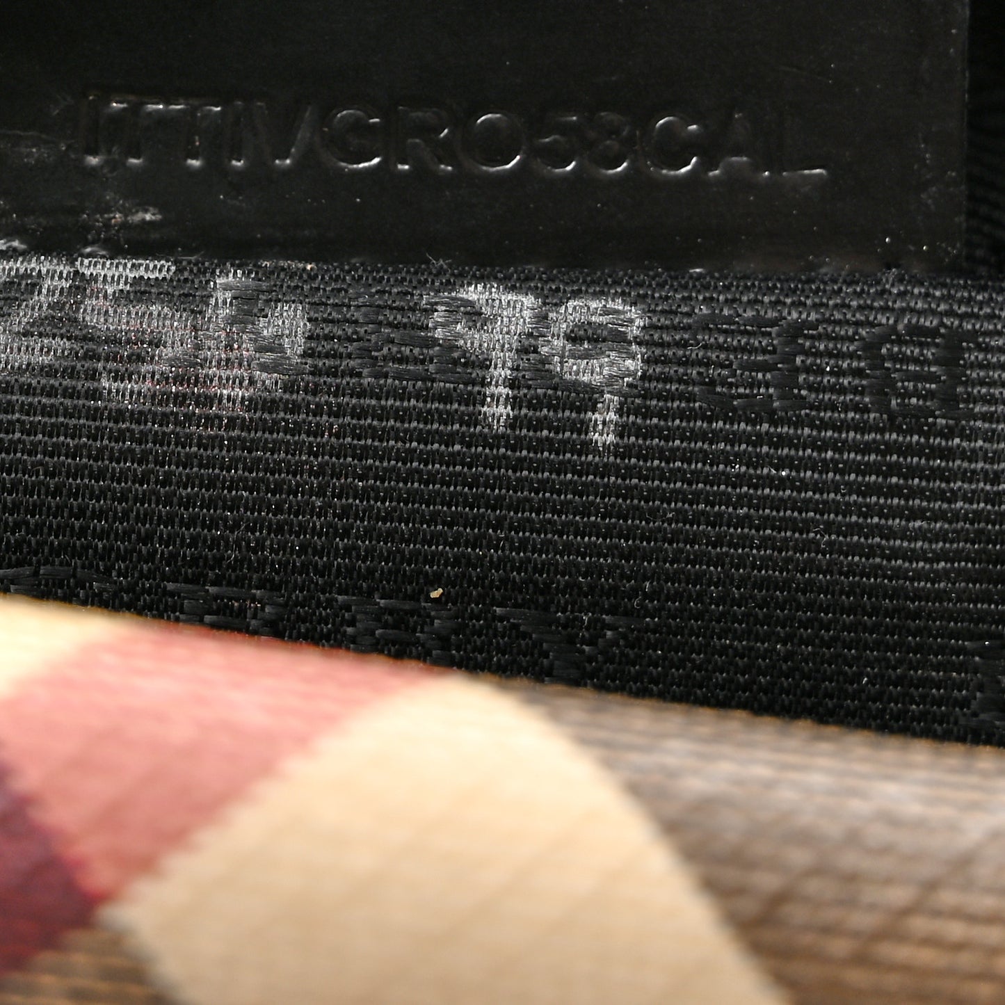 Nova Check Pochette Black