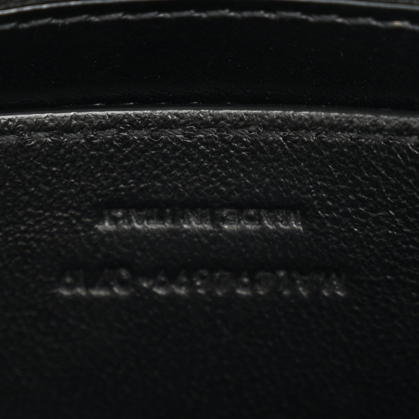 Calfskin Y Quilted Monogram Monochrome Small Loulou Chain Satchel Black