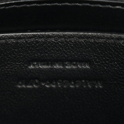 Saint Laurent Calfskin Y Quilted Monogram Monochrome Small Loulou Chain Satchel Black 6 of 9