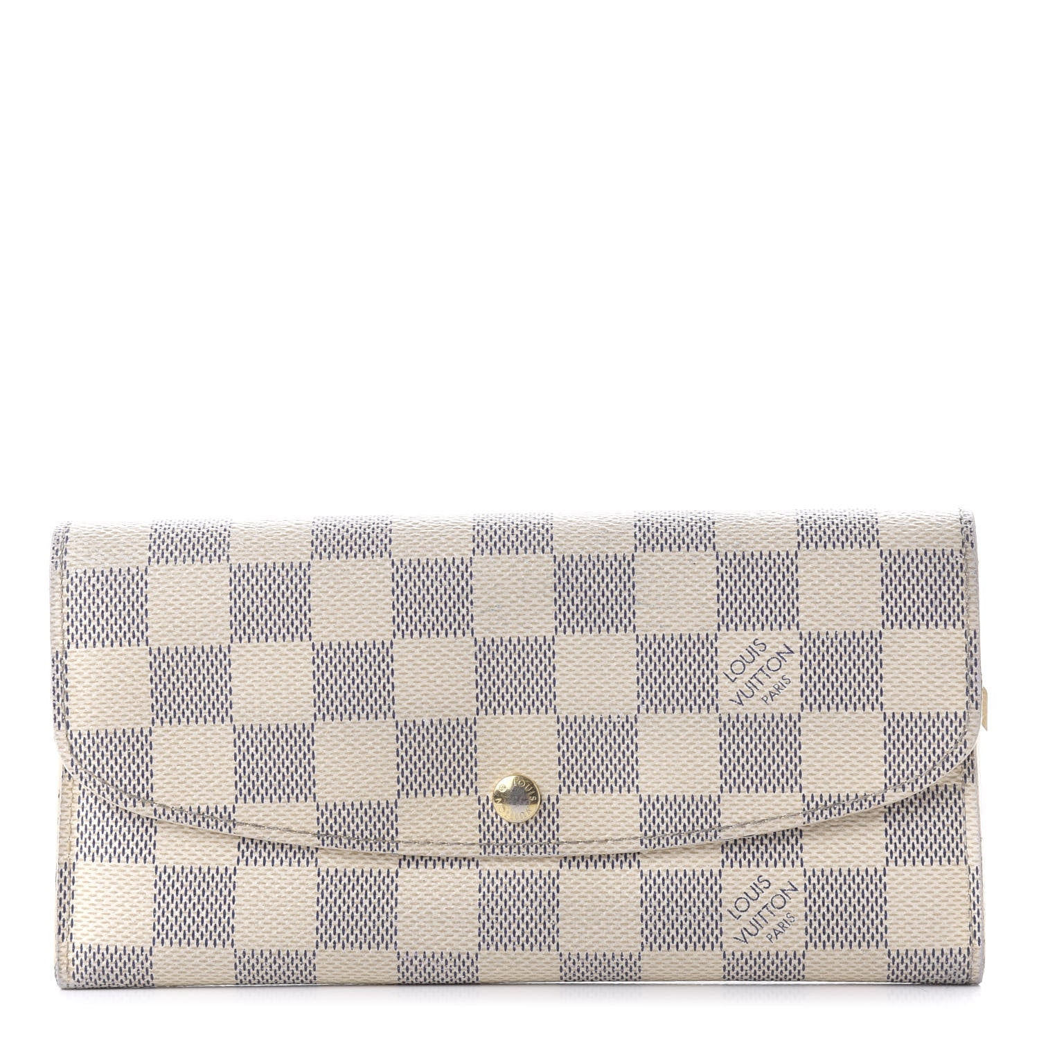Louis Vuitton Damier Azur Emilie Wallet 1 of 10