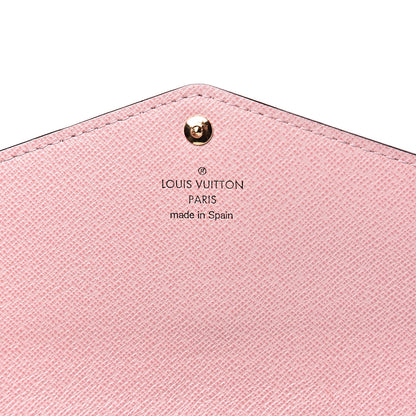 Louis Vuitton Monogram Sarah Wallet NM Rose Ballerine 5 of 5