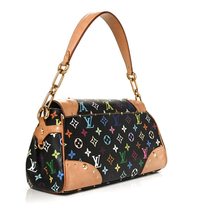 Louis Vuitton Monogram Multicolor Beverly MM Black 3 of 11
