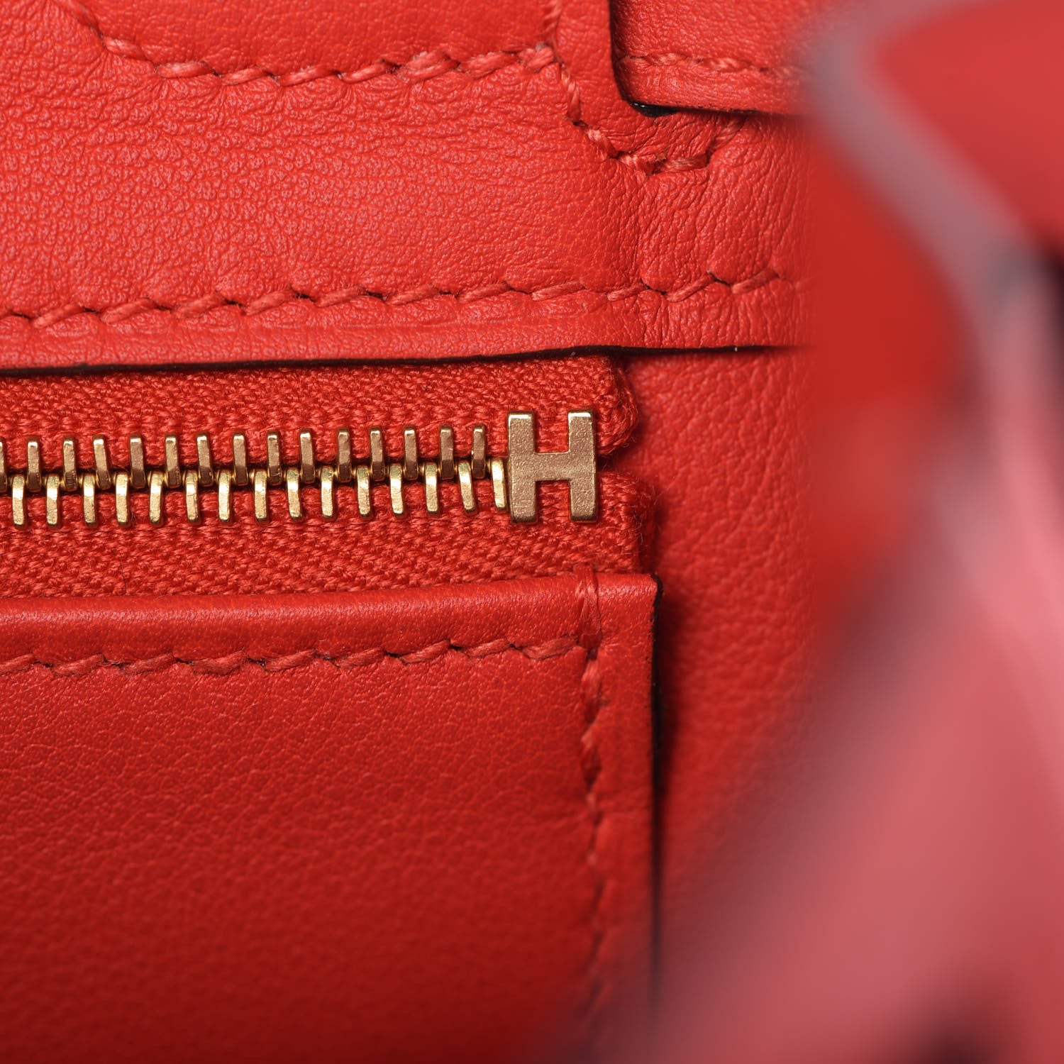 Hermes Swift Kelly Retourne 25 Rouge Tomate 13 of 41