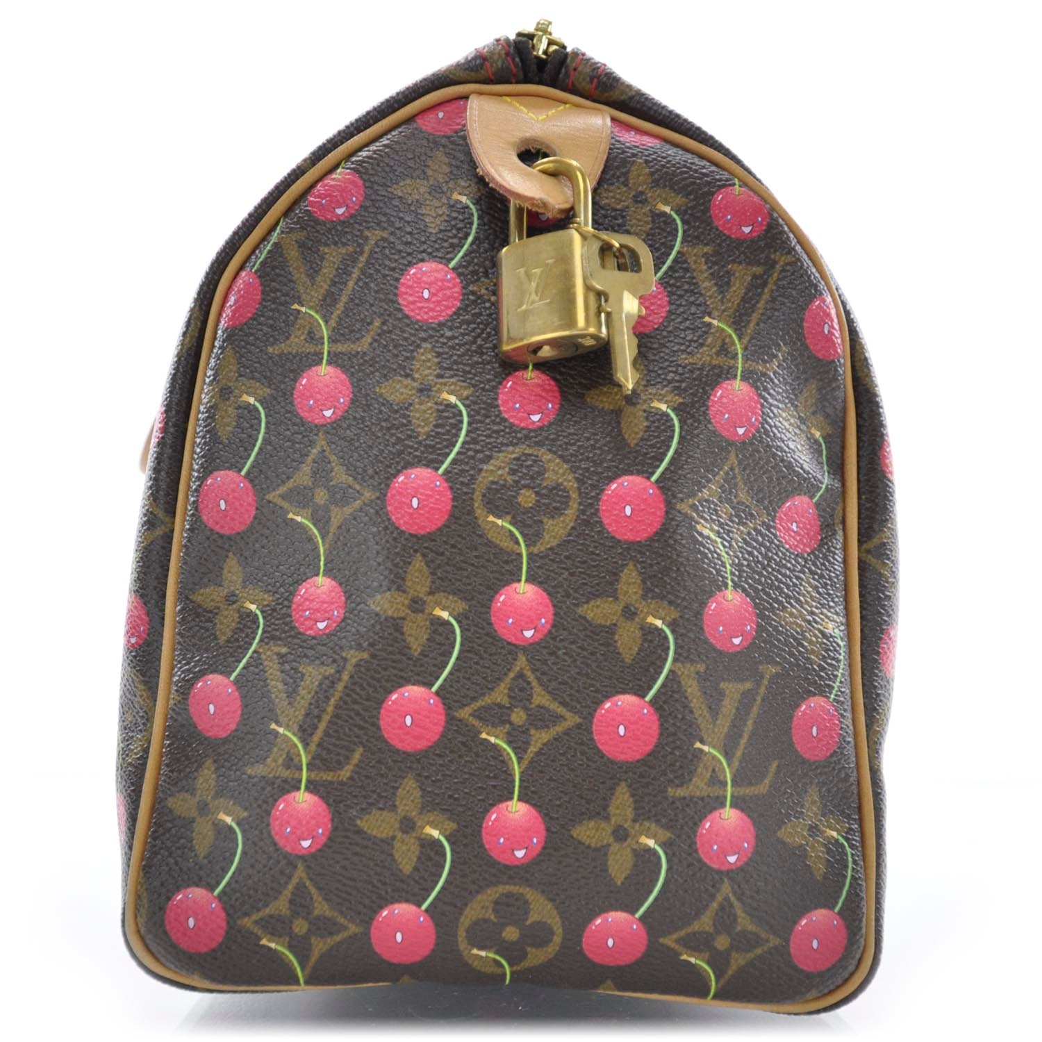 Louis Vuitton Monogram Cerises Speedy 25 4 of 9