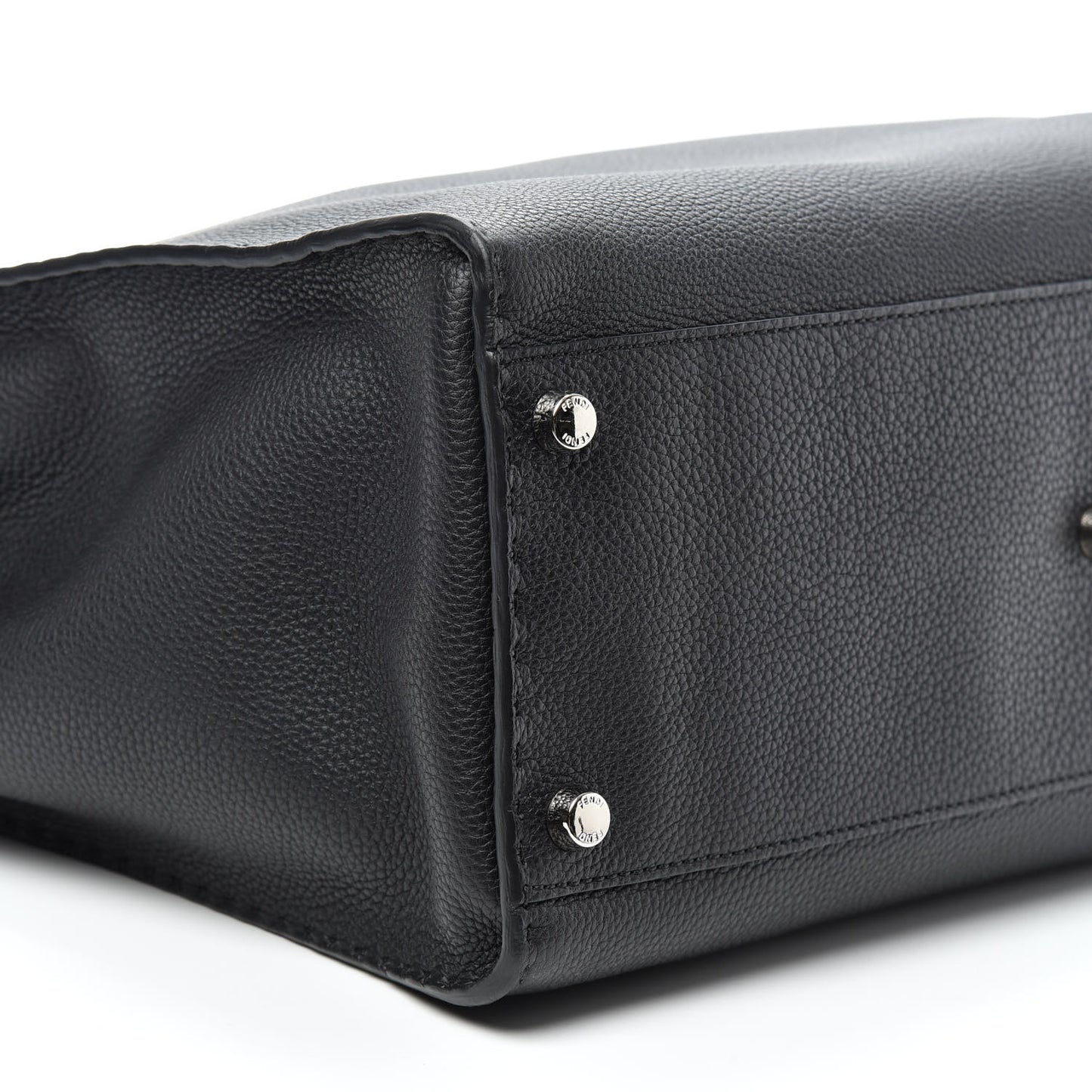 Cuoio Romano Selleria Monster Eyes Inlay Large Mens Peekaboo Iconic Essential Satchel Black Sunflower