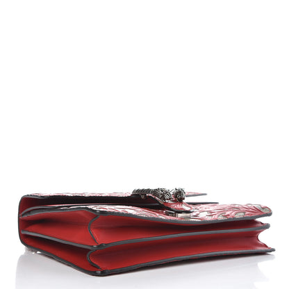 Gucci GG Supreme Monogram Arabesque Medium Dionysus Shoulder Bag Hibiscus Red 4 of 7
