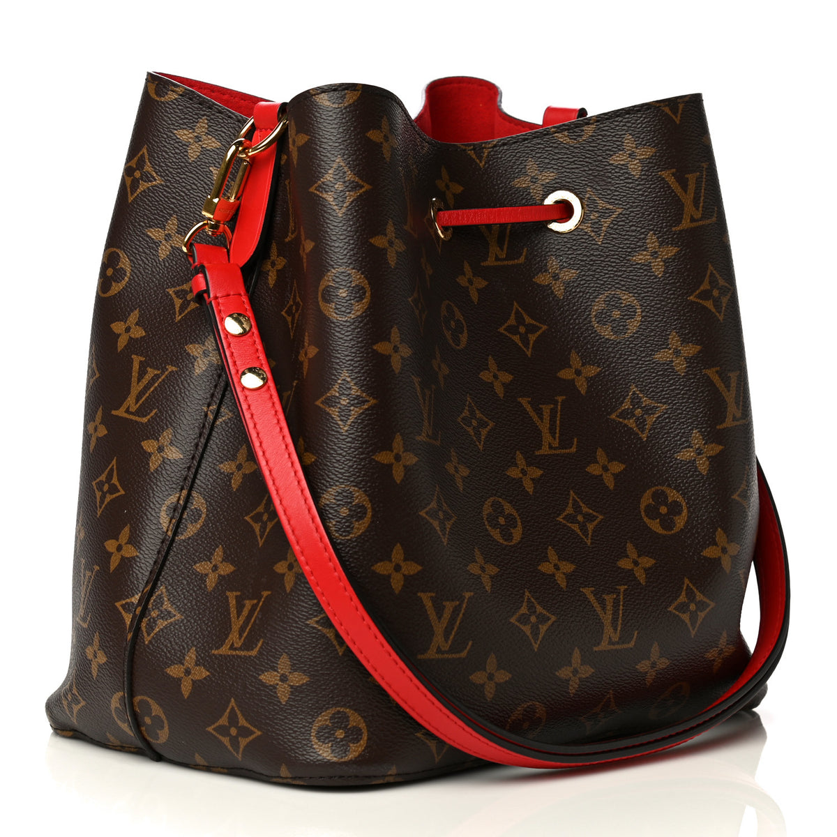 Louis Vuitton Monogram Neonoe MM Coquelicot 10 of 13