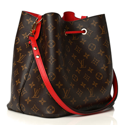 Louis Vuitton Monogram Neonoe MM Coquelicot 10 of 13