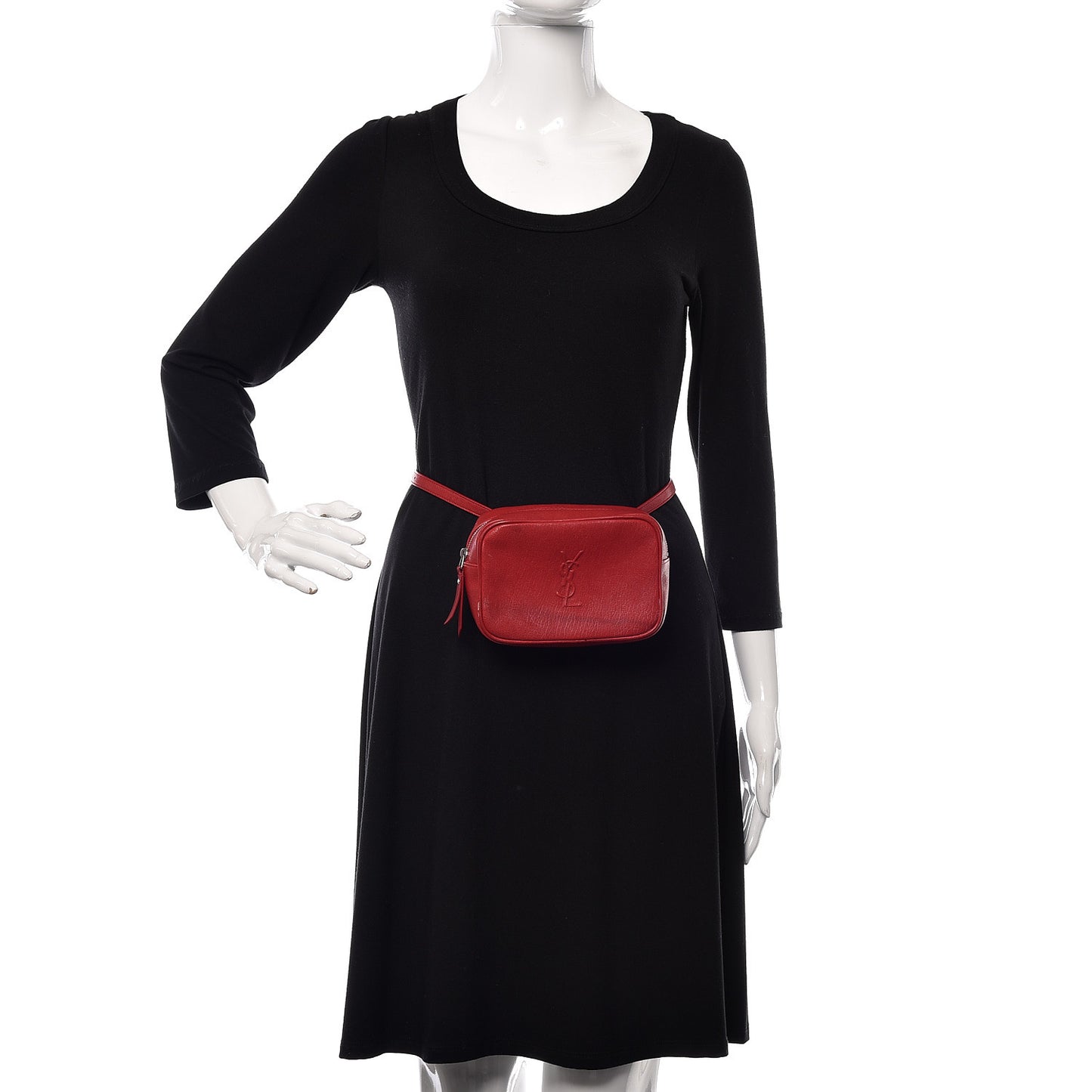 Lambskin Lou Belt Bag Red