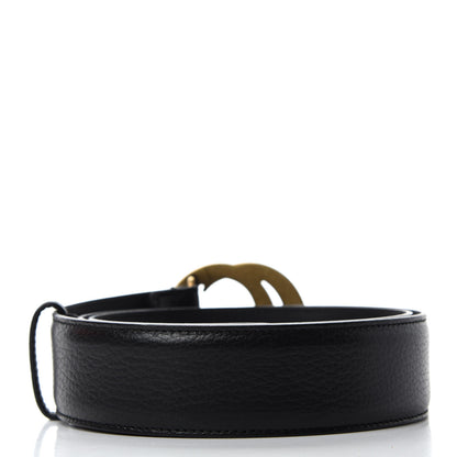 Gucci Dollar Calfskin Interlocking G Belt 95 38 Black 2 of 4