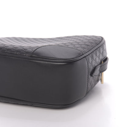 Gucci Microguccissima Mini Bree Messenger Bag Black 9 of 10